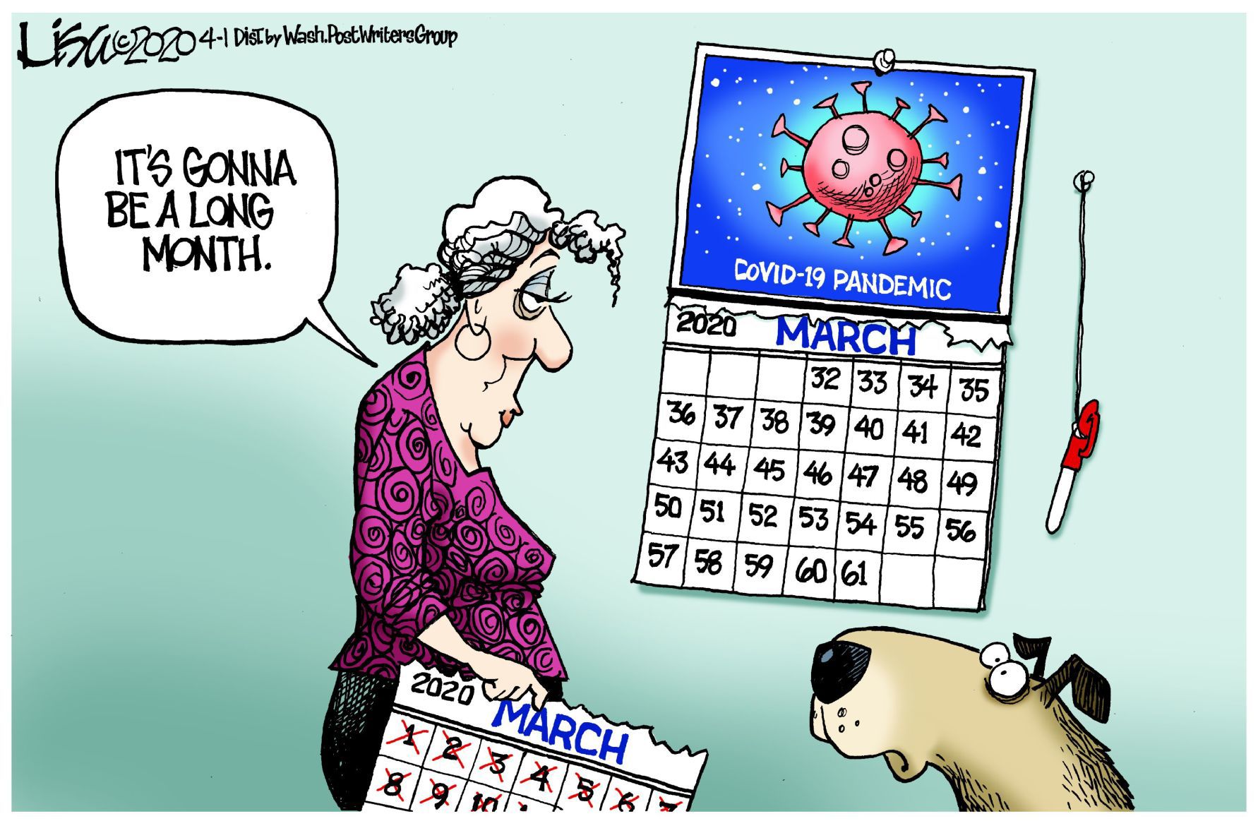 Lisa Benson cartoon